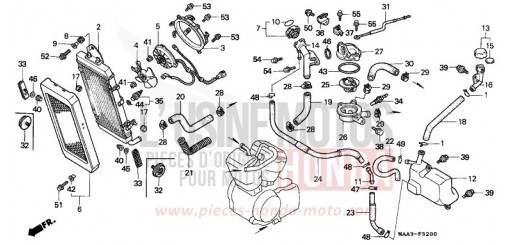 RADIATEUR VT1100C2V de 1997